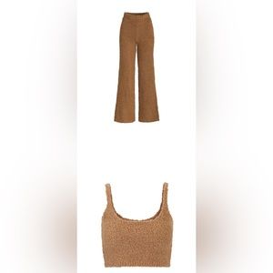 SKIMS teddy lounge set - Cami + flare pant NWT
